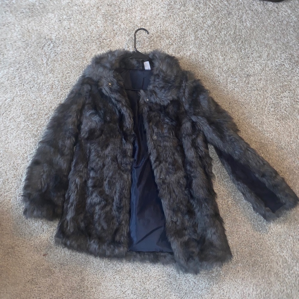 Faux fur jacket from H&M